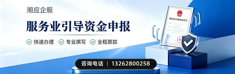 厦门服务业引导资金申报服务